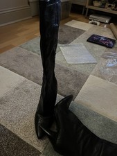 Leather Faith Below Knee