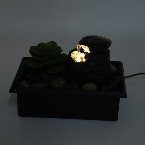 Tabletop water fountain with - tabletop,