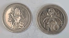 Yes No Ouija Coin Gothic