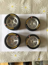 Pocher 1/8 Ferrari F40 Set Of Four Aluminium Wheels And Tyres