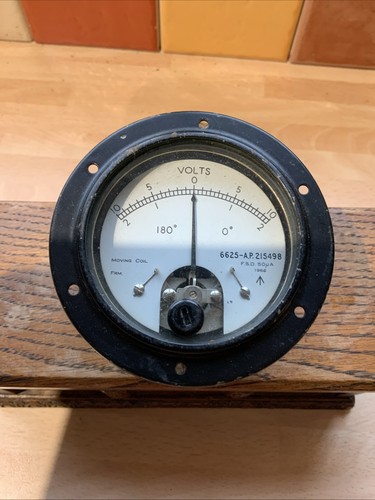 Vintage panel meter raf - panel, meter,