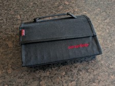 Sensebag marker wallet - 72 marker carrying case black