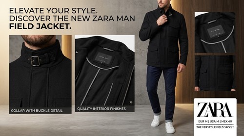 Zara men jacket medium - -,