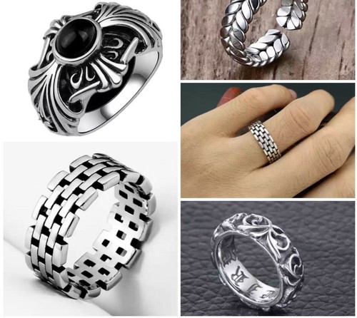 Stainless steel rings - steel,