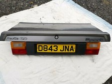 Audi 80 Sport / D reg / Rear Boot Lid / with Centre Lights surround + spoiler 