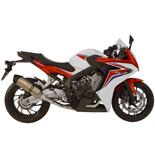14100 muffler exhaust leovince - exhaust,