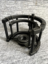 DELUXE BLACK CURVED 22MM THREAD MICROPHONE SHOCKMOUNT APEX NADY T-BONE