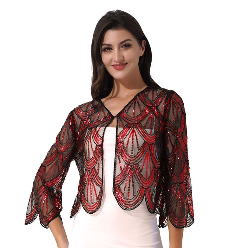Womens sheer cardigan shawl - sheer,