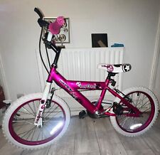 Huffy Rockstar Pink Kids Bike. 18" Wheels. Girls Bike.