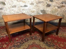 VINTAGE TEAK SIDE TABLES