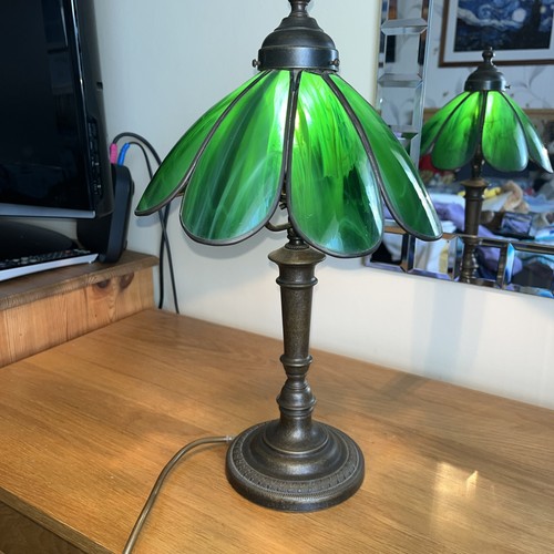 Leaded light green - green, desk