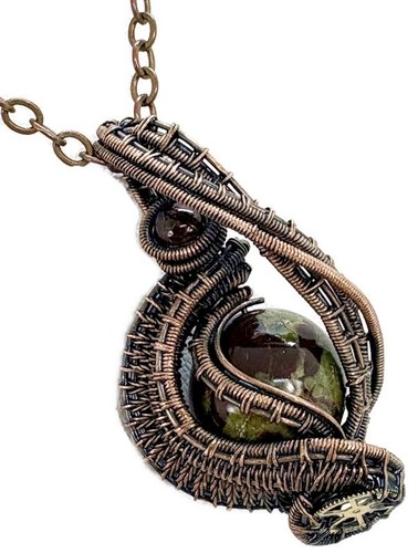 Steampunk dragon bloodstone - dragon,