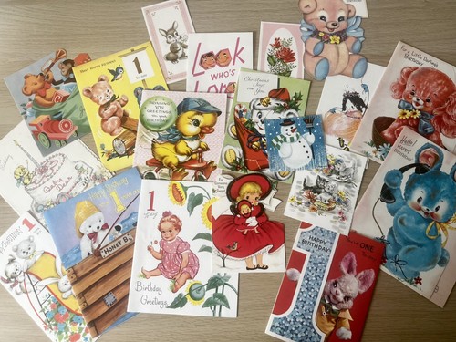 Vintage 1960s greetings - 19,