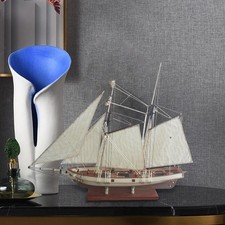 1:70 Scale Sailing Boat Model Ship Wood Model Building Kits DIY Crafts for Home