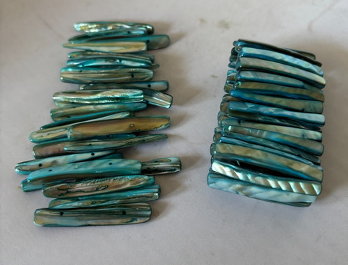Vintage iridescent abalone - vintage,