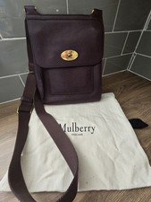 MULBERRY OXBLOOD GRAIN LEATHER