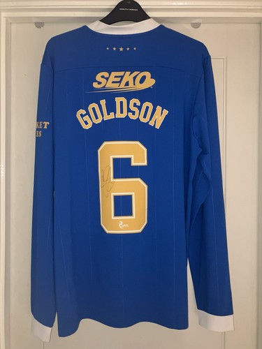 Rangers connor goldson - rangers, signed