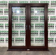 ROSEWOOD FRENCH DOORS BROWN