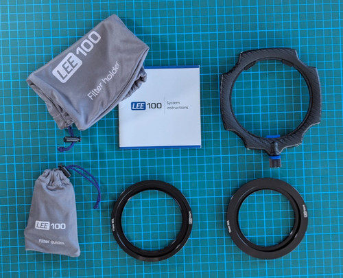 Lee100 filter holder kit - holder, mark