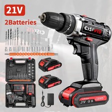 21V Cordless Hammer Drill Set