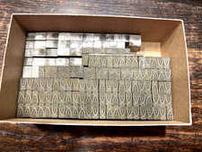 Vintage Letter Press Lead Type