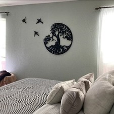 Metal Wall Art Hanging Iron