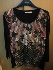 Betty Barclay top - black, 42=16