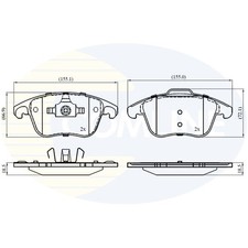 Brake Pads Set For Citroen C4