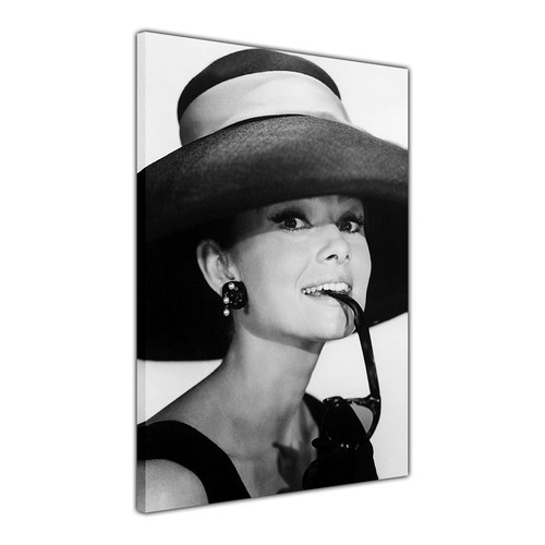 Audrey hepburn black white - black, &