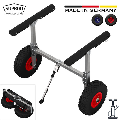 Canoe cart with - with, air