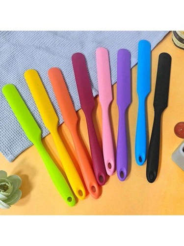 4pcs silicone bowl scraper - silicone,