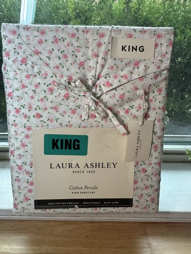 Laura ashley king sheet set - ashley,