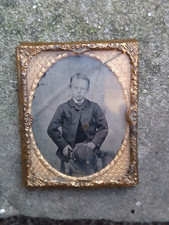 antique ambrotype photograph