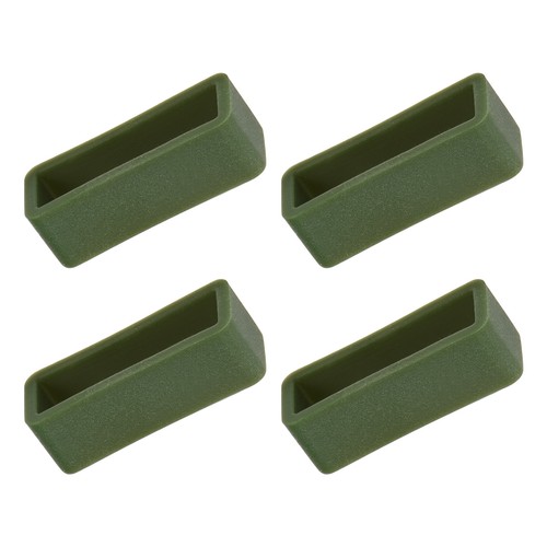 Dark green watch - green, band