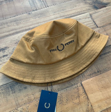 Fred Perry Brown Twill Bucket