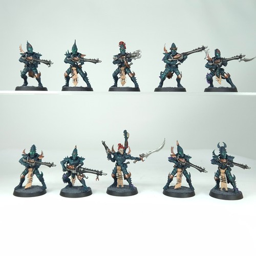 Kabalite warriors painted - kabalite,
