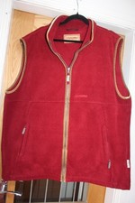 Schoffel Burgundy Fleece Mens