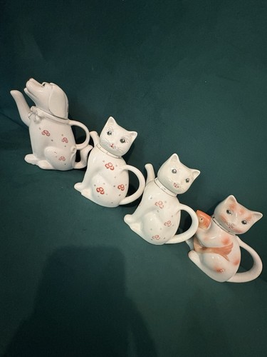 Vintage ceramic animal teapot - vintage,