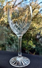Edinburgh Crystal Tay Wine Glass, Signed, 6 3/4" tall