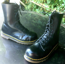 Dr Martens 1920 black steel leather boots UK 5 EU 38 Made in England