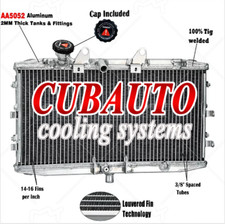 Radiator Aluminium For 04-2017 2004 TRIUMPH ROCKET 3 III 2300 2294CC. UK