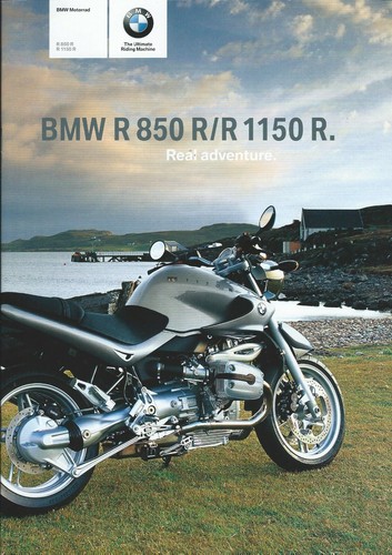 Motorcycle brochure bmw - motorcycle,