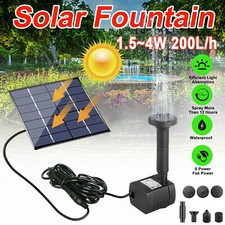 Solar Power Fountain