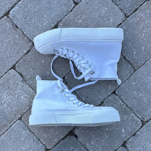 Pull bear white high - high, lace