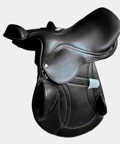 English horse jumping - , saddle