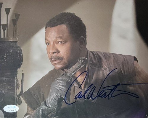 Carl weathers authentic signed - weathers,