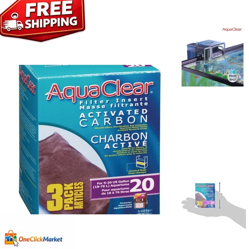 Aqua clear activated - clear, carbon