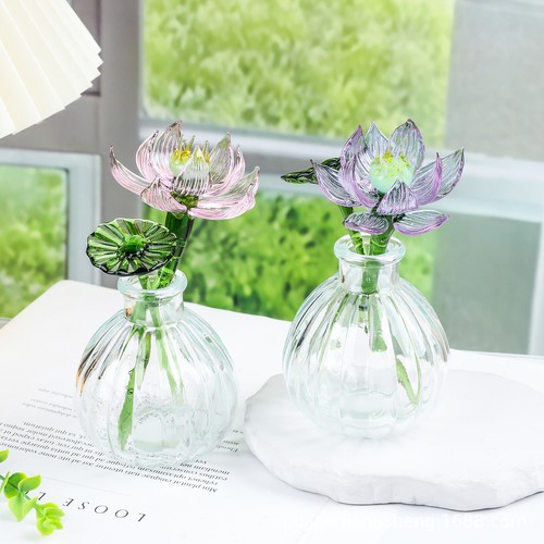 1pc crystal lotus - lotus, floral