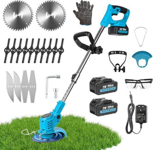 21v cordless electric strimmer - 21v,