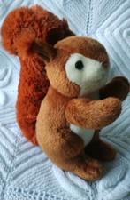 Red Squirrel Tufty Ear Plush